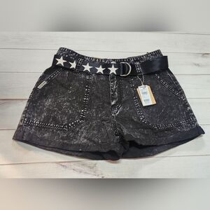 Fivestar General Co. Black Belted Utility Shorts Juniors - New With Tags